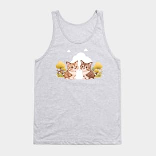 Youthful Siamese Charm Tank Top